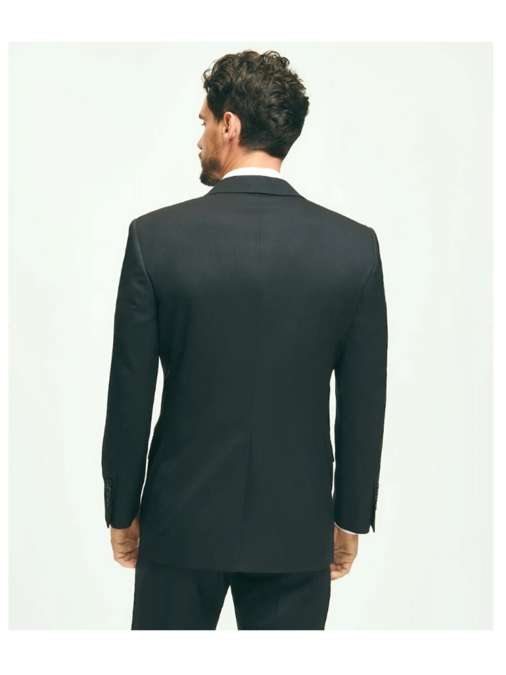 Brooks Brothers 1818 Fitzgerald Suit, Black, Size: 36S/30W - Picture 3 of 10